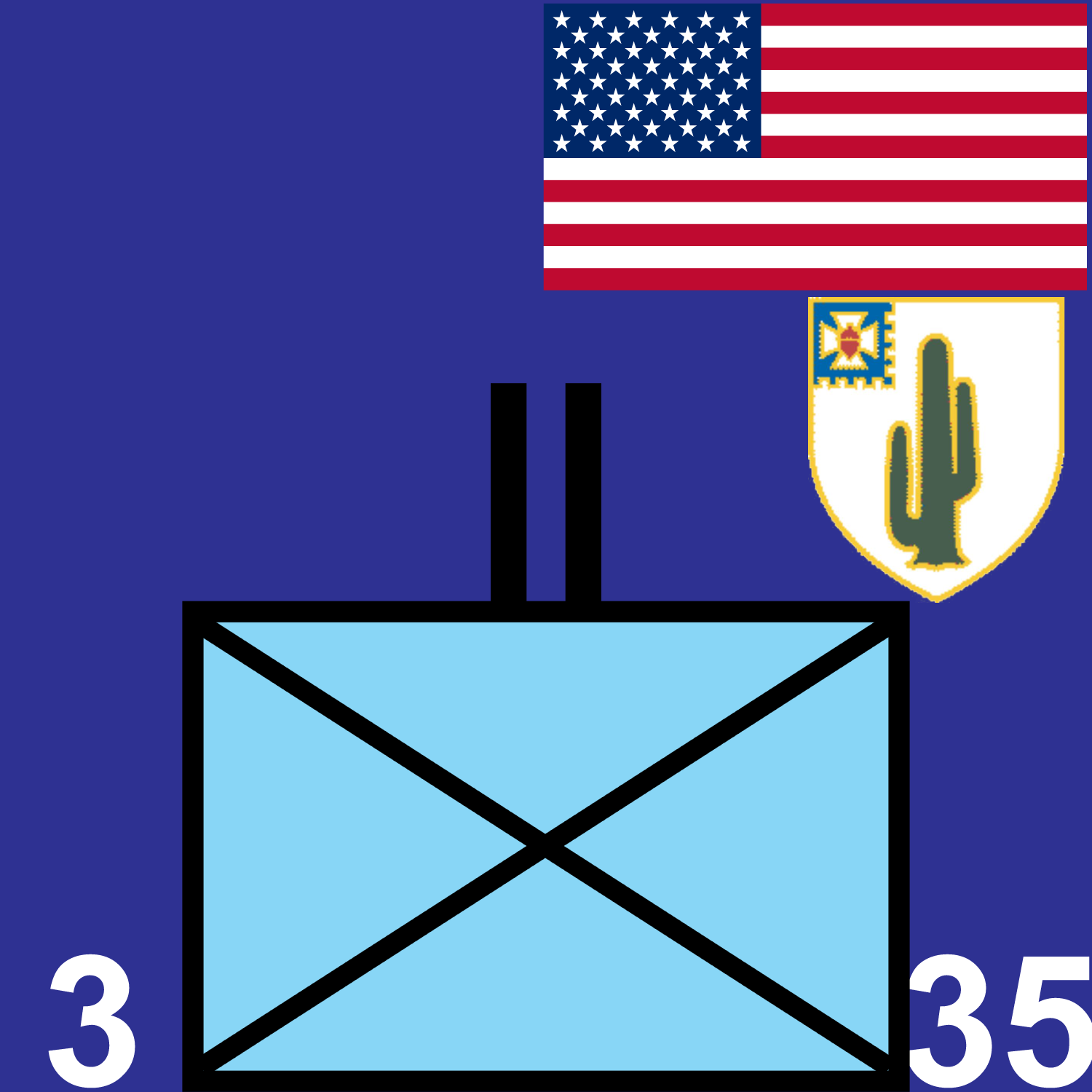 3d Battalion, 35th Infantry Regiment icon